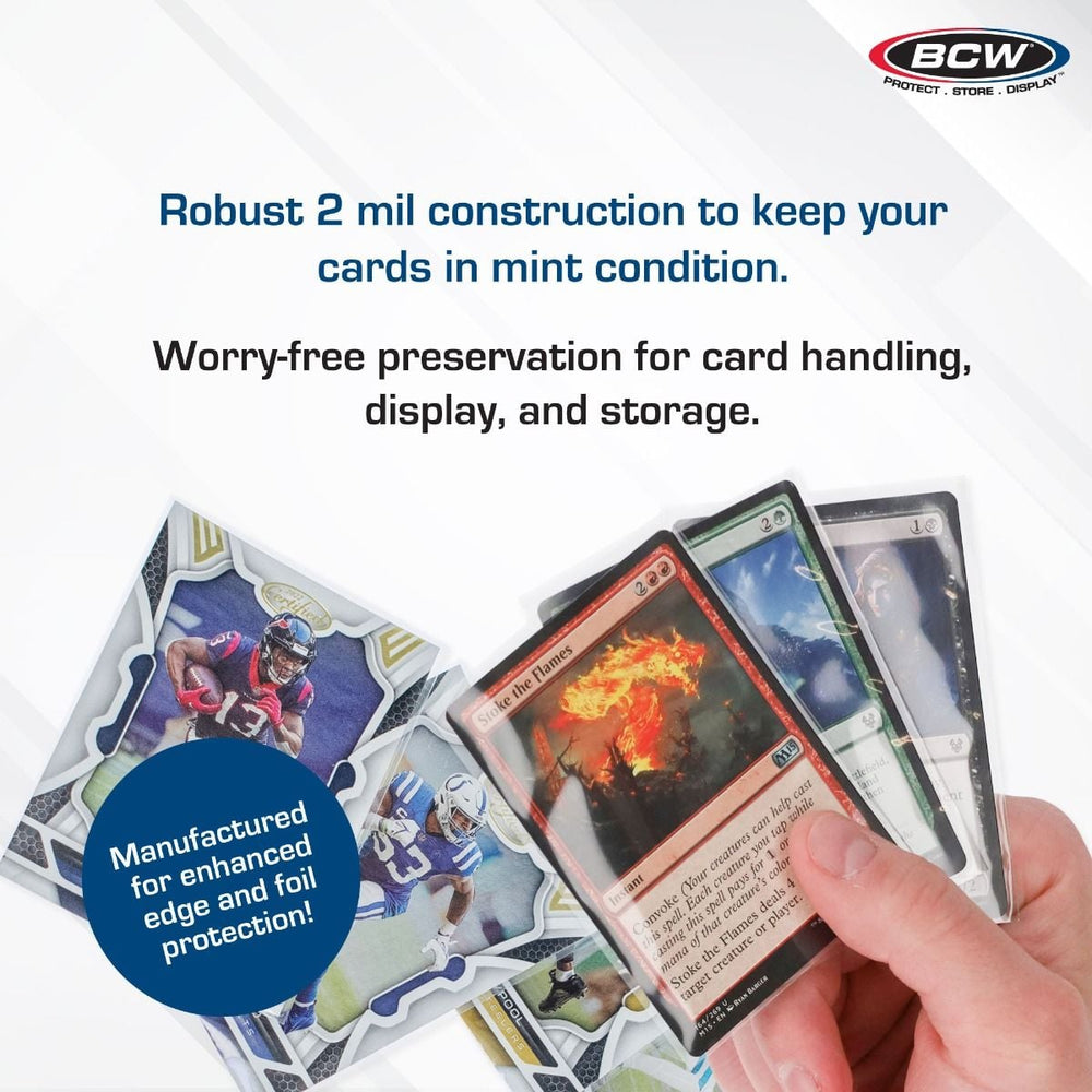 BCW: Card Sleeves - 2 5/8" x 3 5/8" (500 Each/Pack)