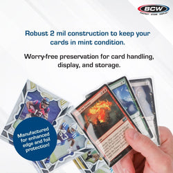 BCW: Card Sleeves - 2 5/8" x 3 5/8" (500 Each/Pack)