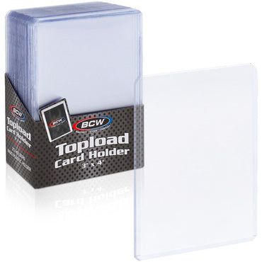 BCW: Toploader Holder - 3 X 4 - Standard (25 Each/Pack)