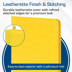 BCW: Zipper Folio 12-Pocket - LX - Yellow