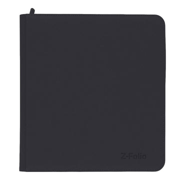BCW: Zipper Folio 12-Pocket - LX - Black