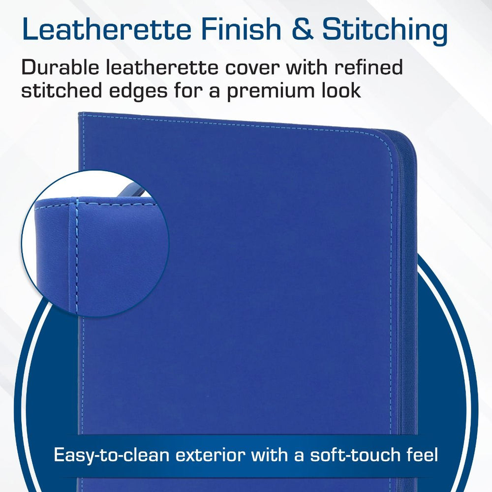 BCW: Zipper Folio 12-Pocket - LX - Blue