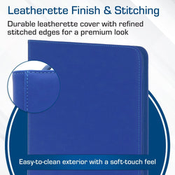 BCW: Zipper Folio 12-Pocket - LX - Blue