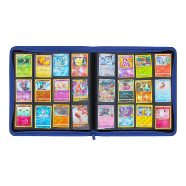 BCW: Zipper Folio 12-Pocket - LX - Blue