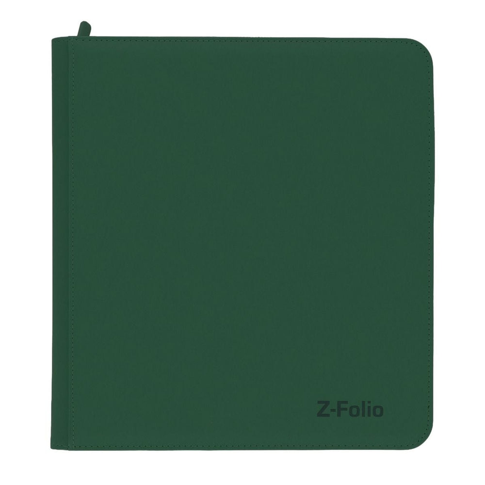 BCW: Zipper Folio 12-Pocket - LX - Green