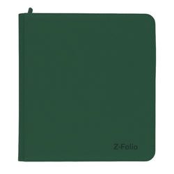 BCW: Zipper Folio 12-Pocket - LX - Green