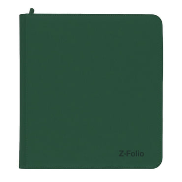 BCW: Zipper Folio 12-Pocket - LX - Green