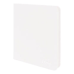 BCW: Zipper Folio 12-Pocket - LX - White