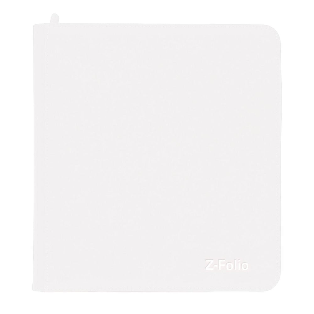 BCW: Zipper Folio 12-Pocket - LX - White