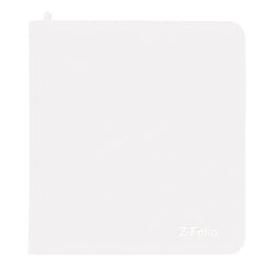 BCW: Zipper Folio 12-Pocket - LX - White