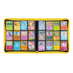 BCW: Zipper Folio 12-Pocket - LX - Yellow