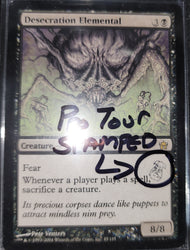 Desecration Elemental (Pro Tour Stamped) [Fifth Dawn]
