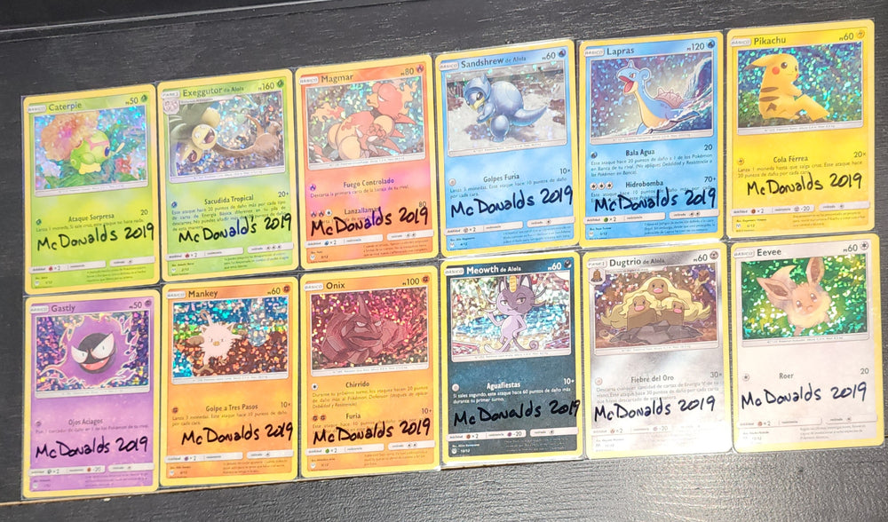 Pokemon McDonald's 2019 Promo Cards (Spanish) [Full Set]