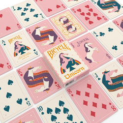 Playing Cards: Bicycle - Unicorn Pink