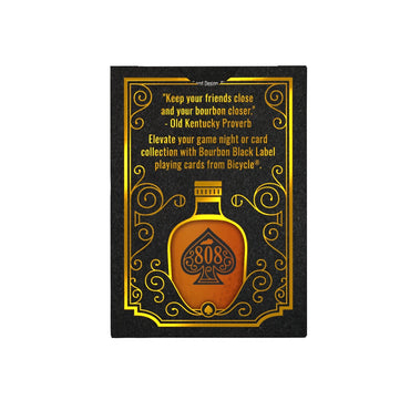 Playing Cards: Bicycle - Bourbon Black Label