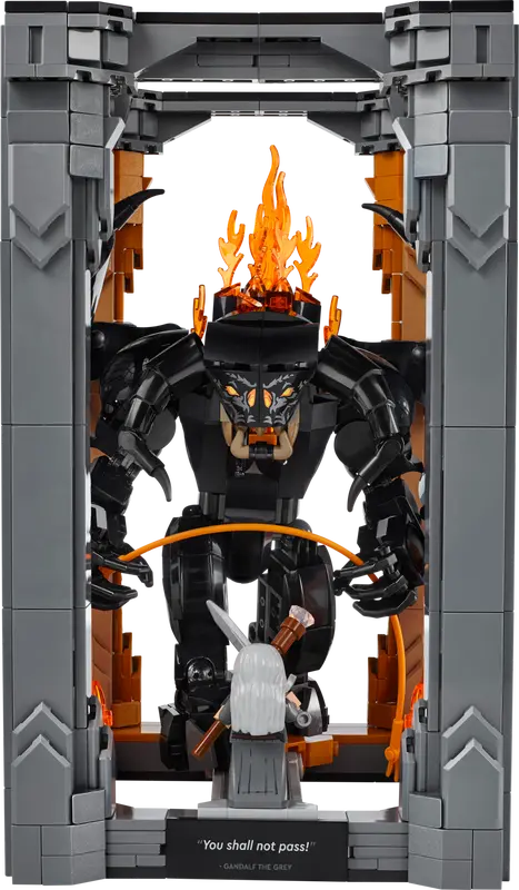 Lego: Lord of the Rings - Balrog Book Nook
