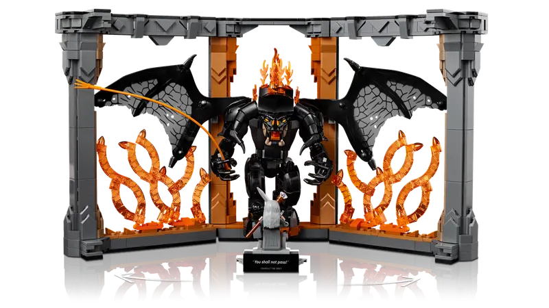 Lego: Lord of the Rings - Balrog Book Nook