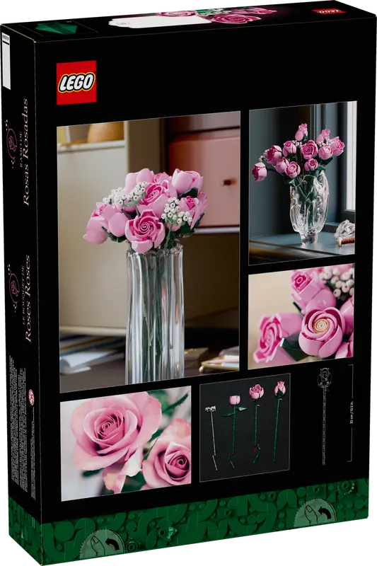 Lego: Botanicals - Bouquet of Pink Roses