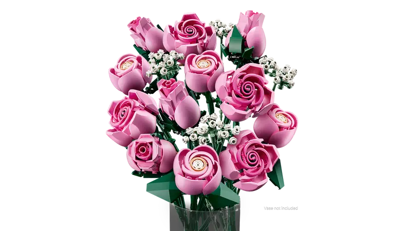 Lego: Botanicals - Bouquet of Pink Roses