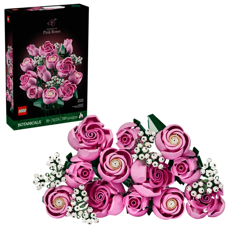 Lego: Botanicals - Bouquet of Pink Roses