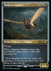 Magister Sphinx (Foil Etched) [Double Masters 2022]