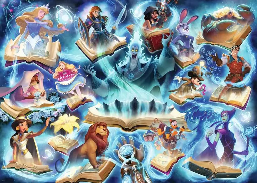 Puzzle: Disney Lorcana Sapphire (1000pc)