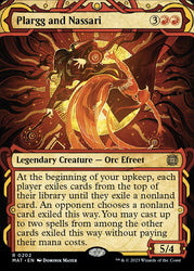 Plargg and Nassari (Showcase Halo Foil) [March of the Machine: The Aftermath]