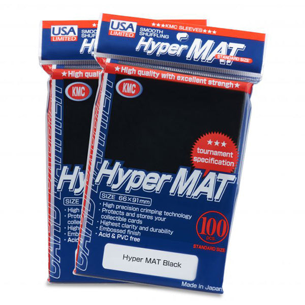 KMC Hyper Matte Black (100ct)