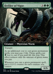 Defiler of Vigor (Extended Art) [Dominaria United]