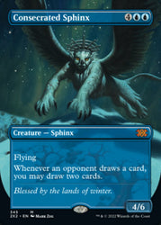 Consecrated Sphinx (Borderless Alternate Art) [Double Masters 2022]
