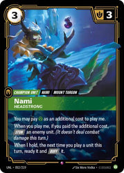 Nami, Headstrong (052/219) [Unleashed]