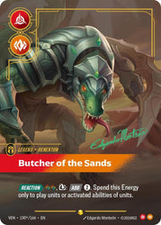 Renekton, Butcher of the Sands (Signature) (190*/166) [Vendetta]