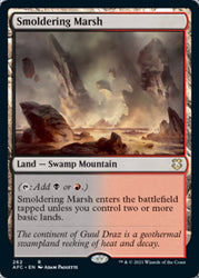 Smoldering Marsh [Dungeons & Dragons: Adventures in the Forgotten Realms Commander]