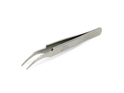 Tamiya: HG Angled Tweezers - Round Tip (74108)
