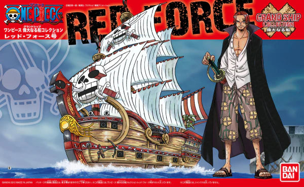 Bandai Hobby: One Piece Grand Ship Collection #04 Model Kit - Red Force (2176825)