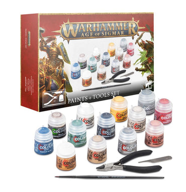 Warhammer, Age of Sigmar: Paints & Tools Set