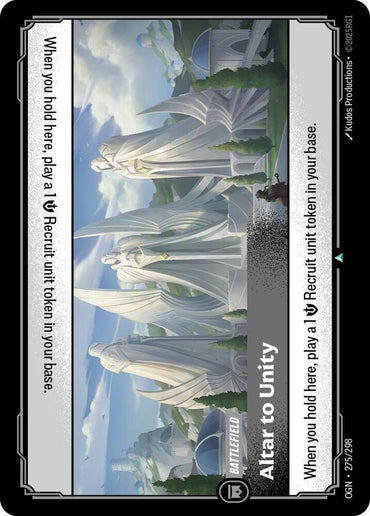 Altar to Unity (275/298) [Origins]