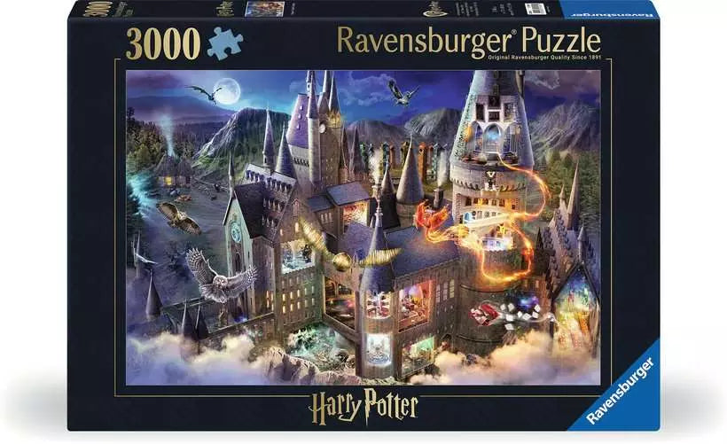 Harry Potter "Hogwarts Castle Cutaway" Puzzle