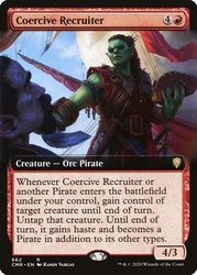 Coercive Recruiter (Extended Art) [Commander Legends]