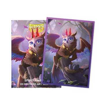 Dragon Shield: Standard 100ct Brushed Art Sleeves - The Dragowlis