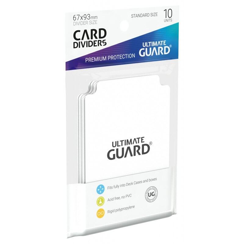 Ultimate Guard: Card Dividers - White (Standard Size)
