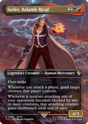 Seifer, Balamb Rival (Borderless) [FINAL FANTASY Commander]