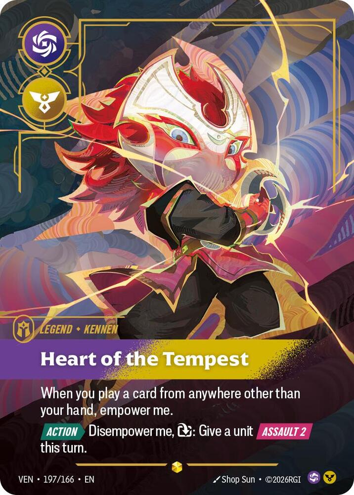 Kennen, Heart of the Tempest (Overnumbered) (197/166) [Vendetta]