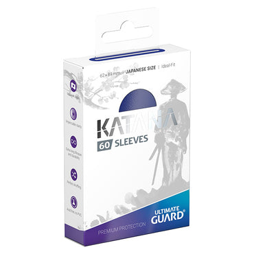 Ultimate Guard: Katana Sleeves - Japanese Blue 60-count