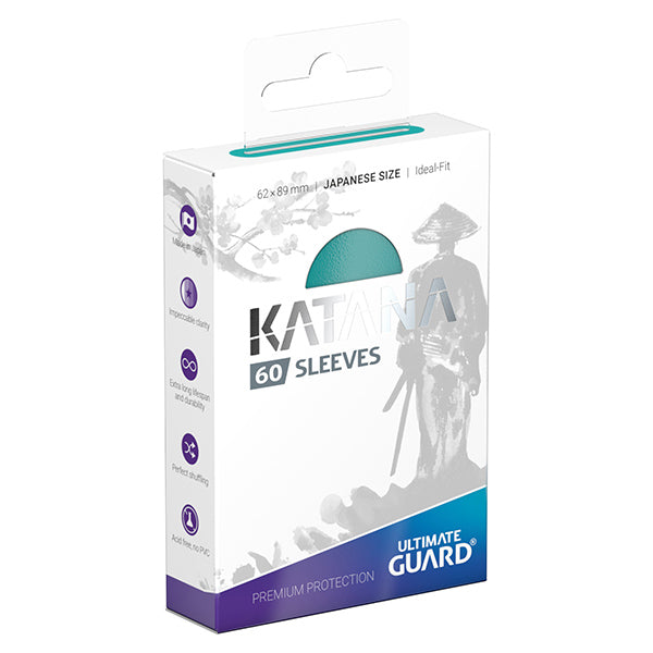 Ultimate Guard: Katana Sleeves - Japanese Turquoise 60-count