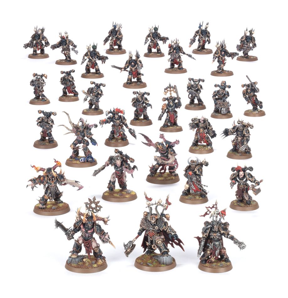 Warhammer 40K: Chaos Space Marines Battleforce - Veterans of the Long War