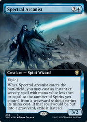Spectral Arcanist (Extended Art) [Innistrad: Crimson Vow Commander]