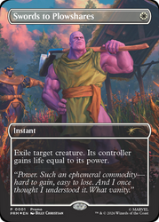 Swords to Plowshares (Borderless) (Magazine Insert) [Media Promos]