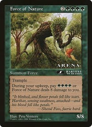 Force of Nature (Oversized) [Oversize Cards]