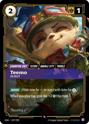 Teemo, Scout (197/298) [Origins]